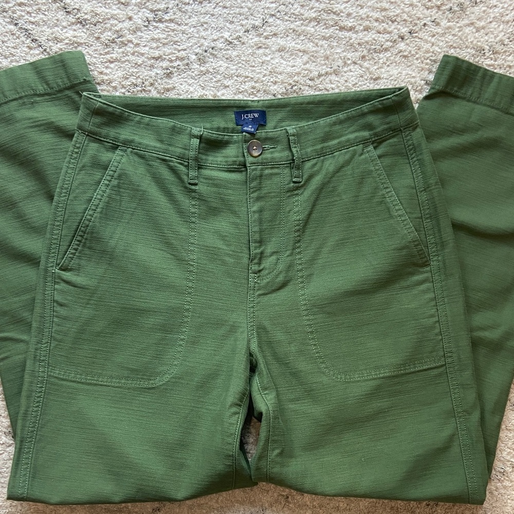J. Crew Women’s Olive Chinos size 2